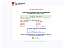 Tablet Screenshot of laserfiche.ttuhsc.edu